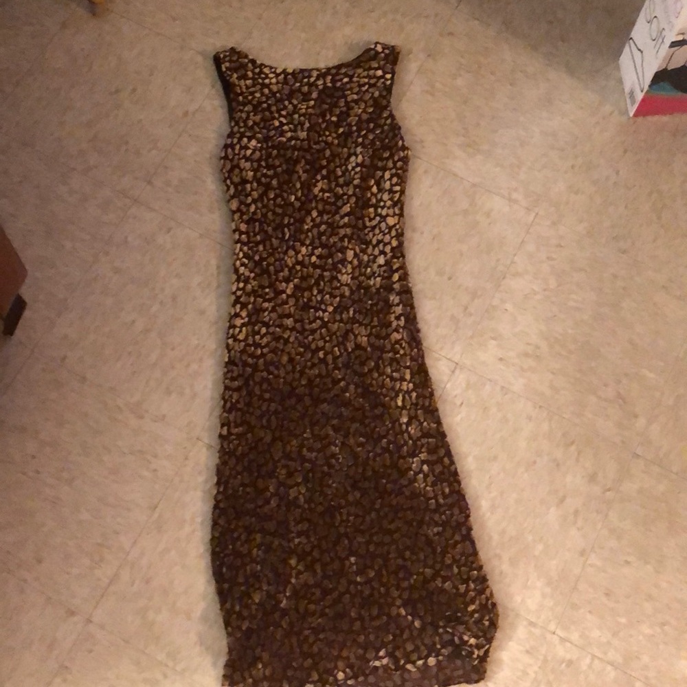 Vintage cheetah licious bodycon dress
